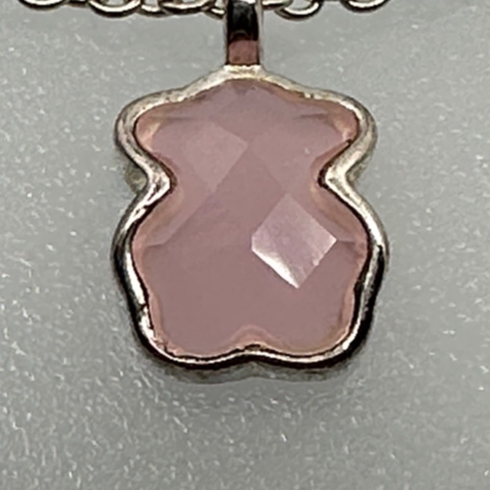 TOUS Silver Necklace authentic 100%